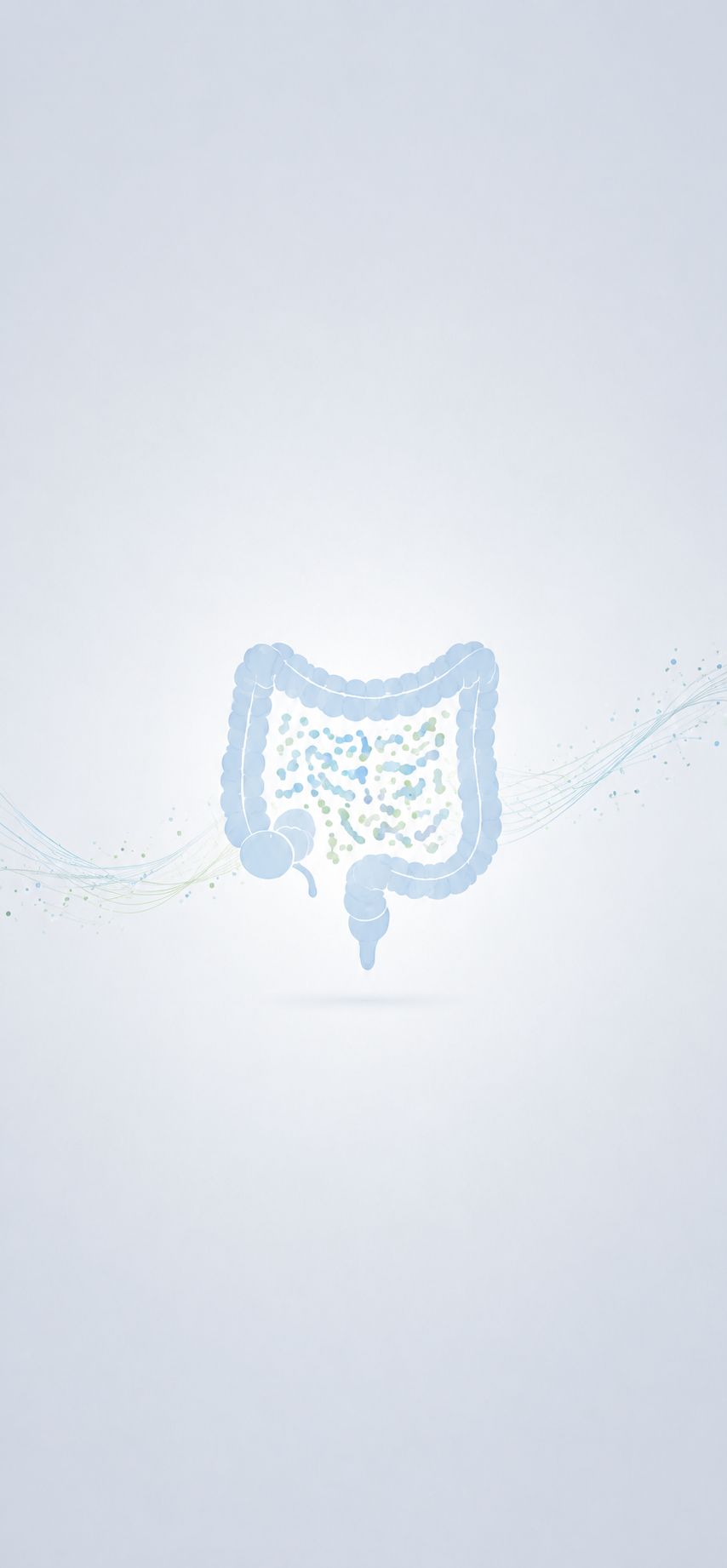 Illustration of the intestinal microbiome