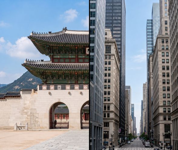 Korean heritage and global city architecture