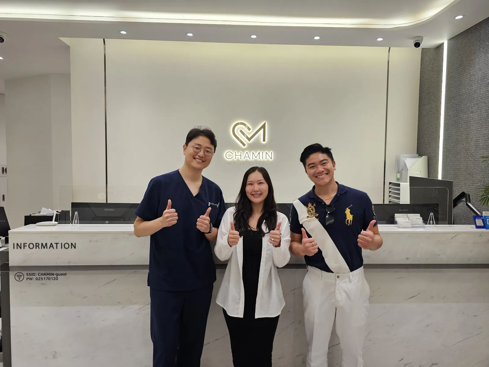 Dr. Kim with WEmedical Team